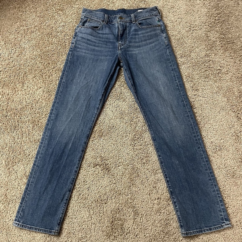 Vineyard Vines Mens Jeans‎ 28x30 Blue Stretch Denim Straight Leg Medium Wash